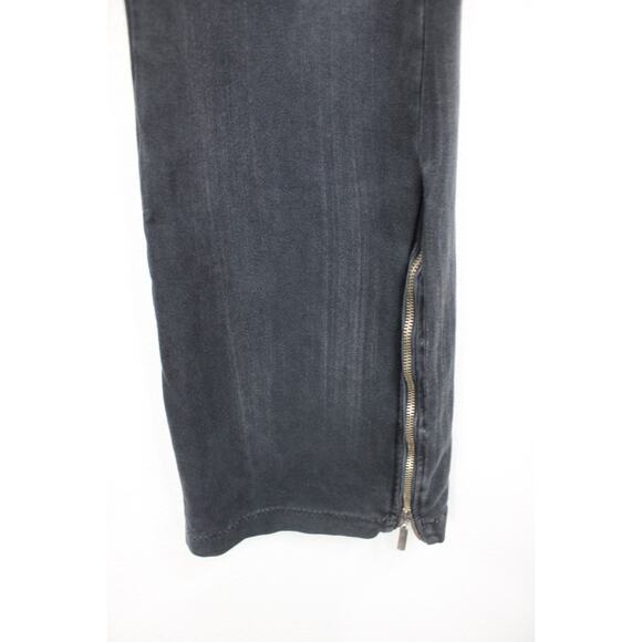 Vintage Y2K Freddy Gray Track Sweat Lounge Zipper Flare Pants Size M - Picture 4 of 8